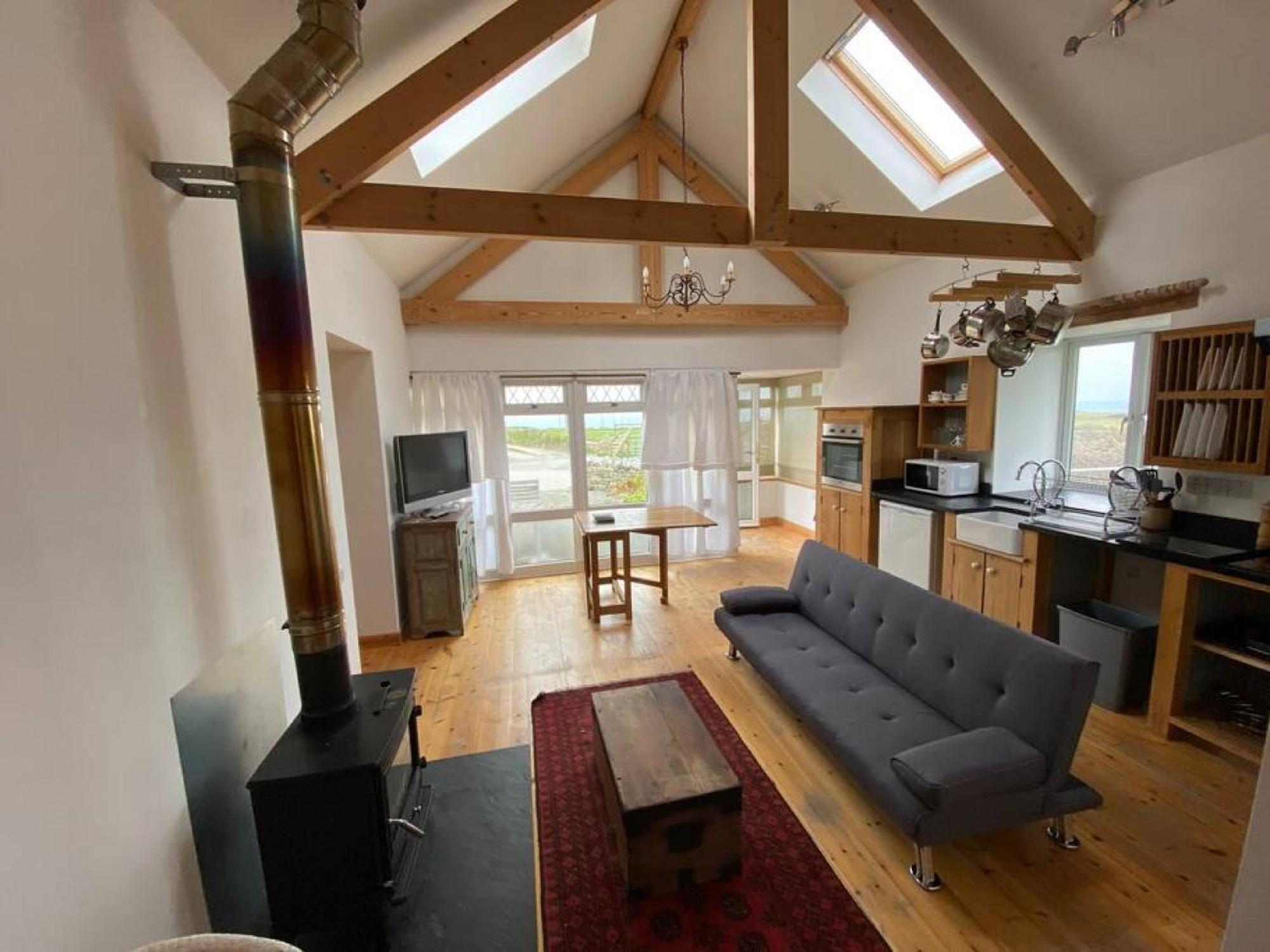 Trevillick Barn Tintagel 1 Bed Villa Bagian luar foto