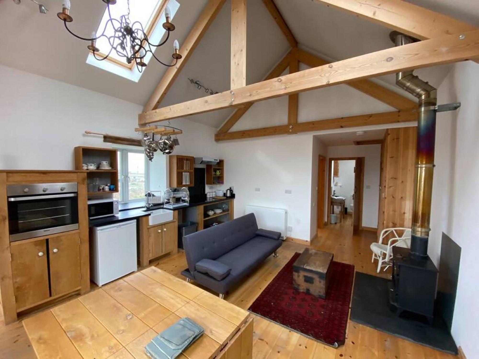 Trevillick Barn Tintagel 1 Bed Villa Bagian luar foto