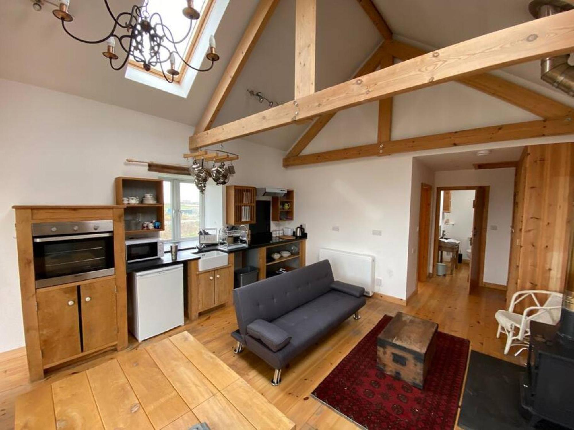 Trevillick Barn Tintagel 1 Bed Villa Bagian luar foto