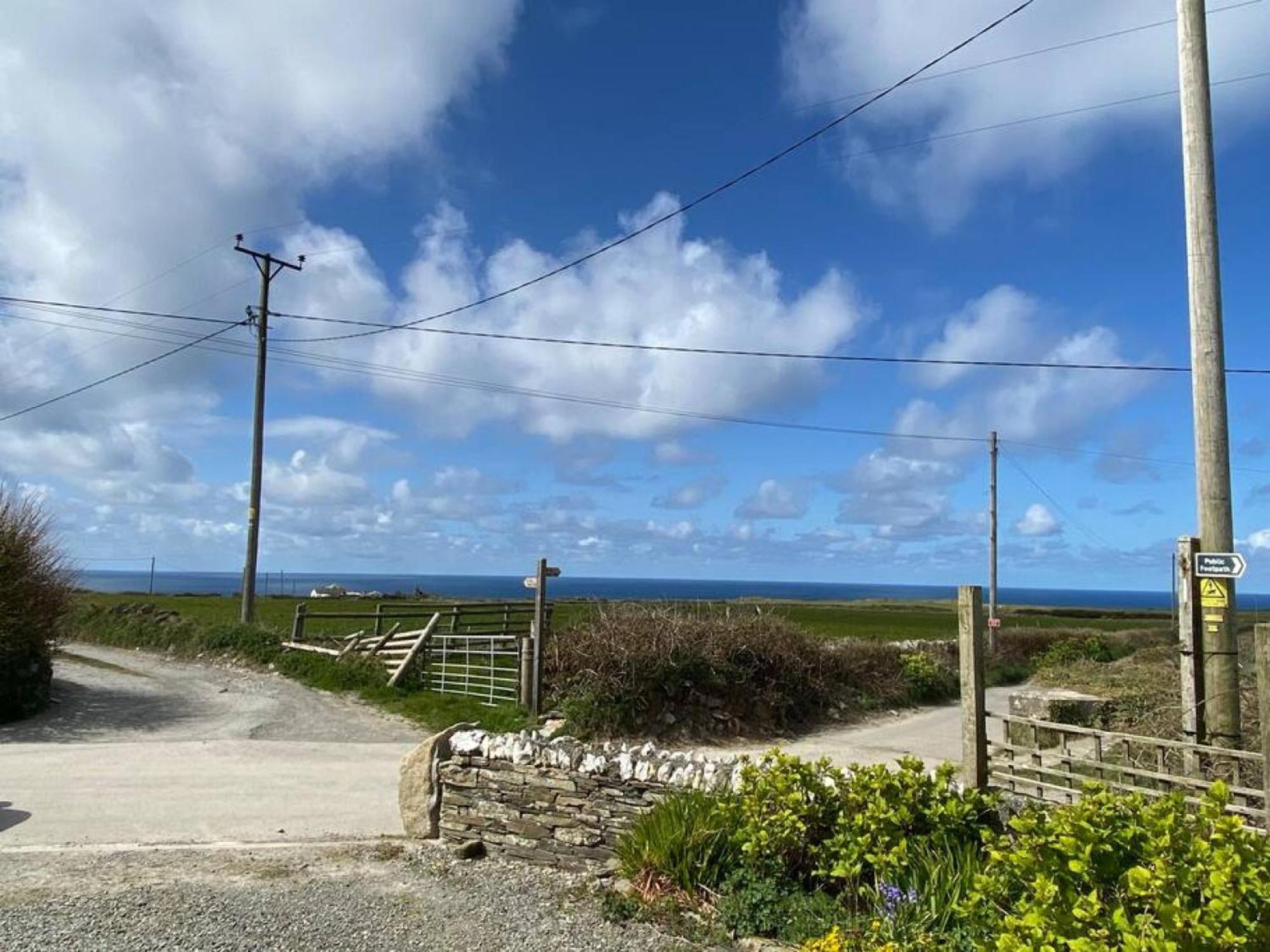Trevillick Barn Tintagel 1 Bed Villa Bagian luar foto