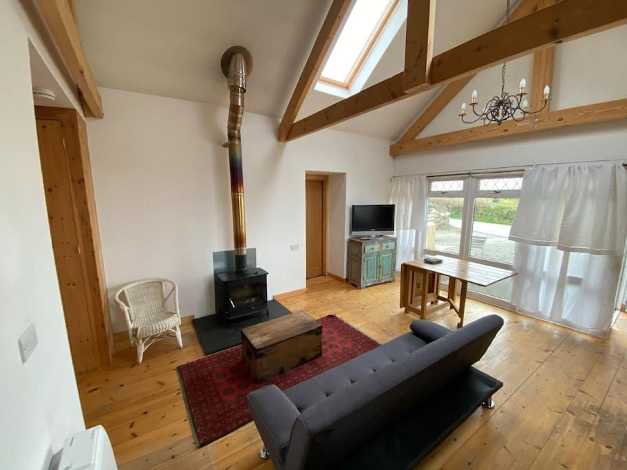 Trevillick Barn Tintagel 1 Bed Villa Bagian luar foto